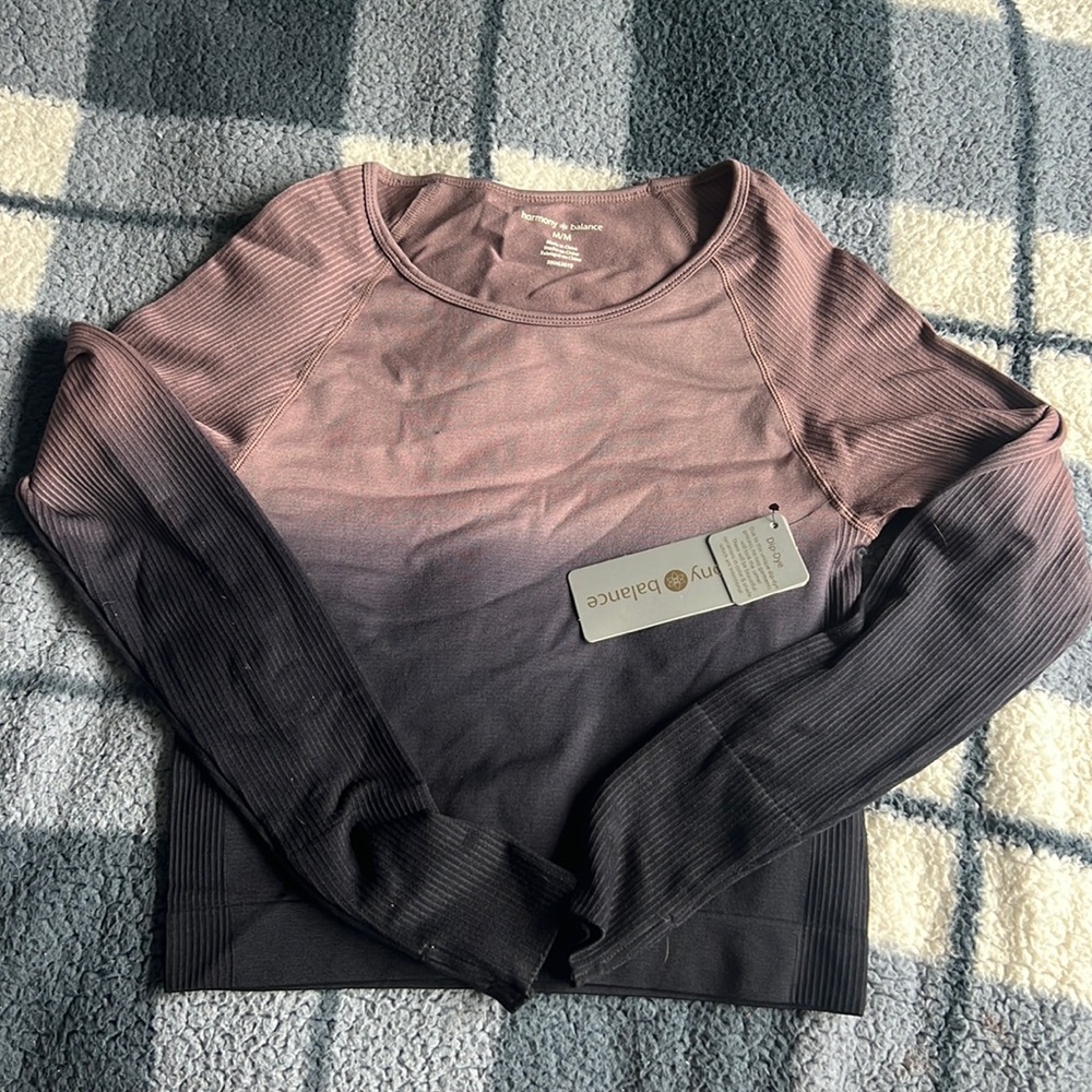 Harmony Balance Dip-Dye Yoga Long Sleeve